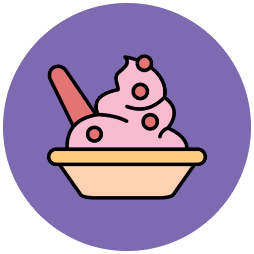 Замороженный йогурт Generic color lineal-color иконка