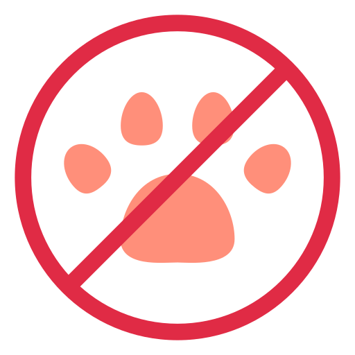 No Animals Generic color fill icon