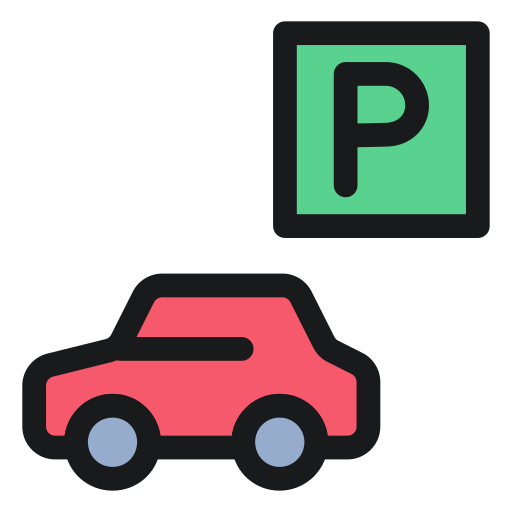 parcheggio auto Generic color lineal-color icona
