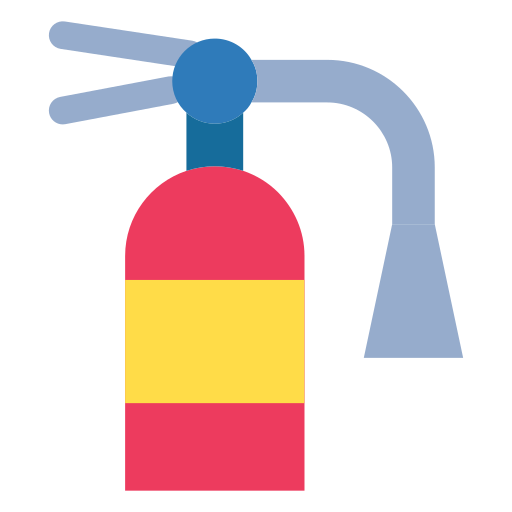 Fire extinguisher  Generic color fill icon