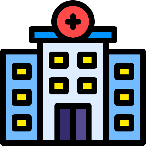 ziekenhuis Generic color lineal-color icoon