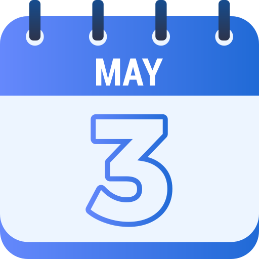 May 3 Generic gradient fill icon