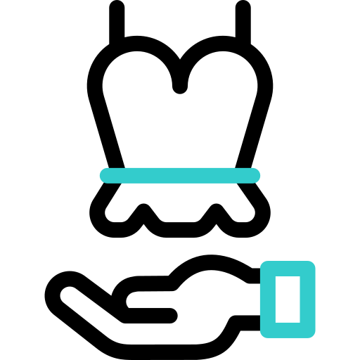 여성복 Basic Accent Outline icon