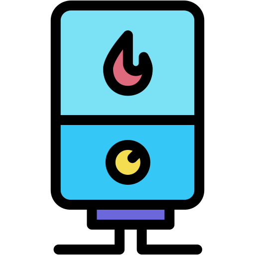 grzejnik gazowy Generic color lineal-color ikona