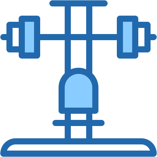 Bench Press Generic color lineal-color icon