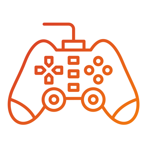 Gamepad Generic gradient outline icon