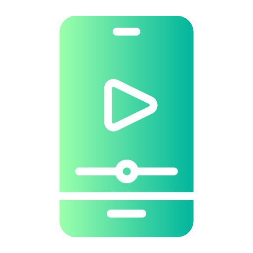 Play video  Generic gradient fill icon