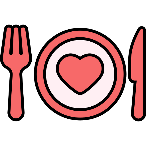 Romantic dinner Generic color lineal-color icon