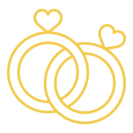 anillo de compromiso Generic color outline icono