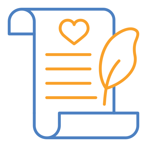 Love letter Generic color outline icon