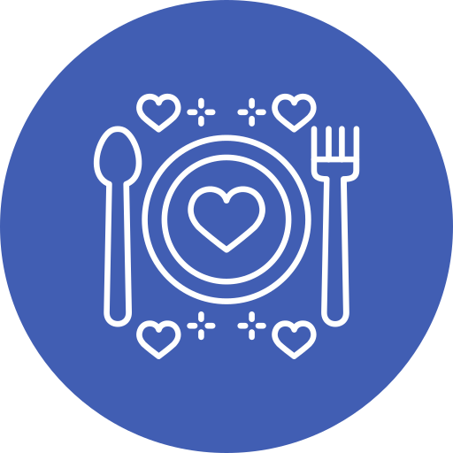 Dinner Generic color fill icon