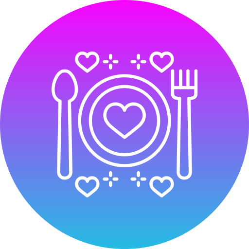 Dinner Generic gradient fill icon