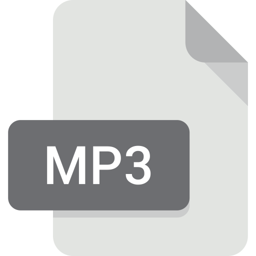 Mp3 Generic color fill icono