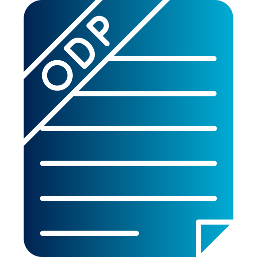 odp-bestand Generic gradient fill icoon
