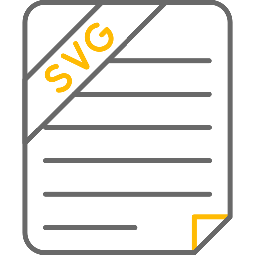 Svg file Generic color outline icon