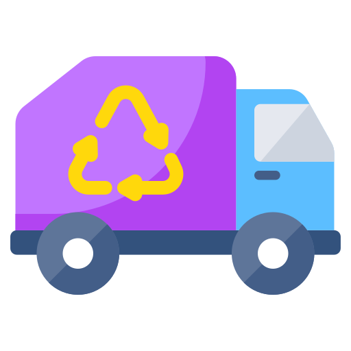camion de recyclage Generic color fill Icône