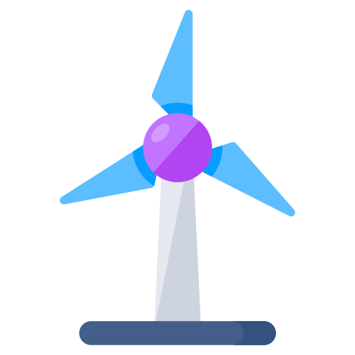 Windmill Generic color fill icon