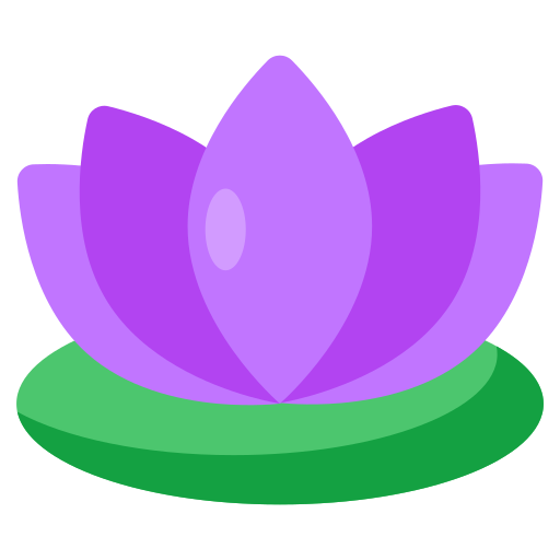 Water lily Generic color fill icon