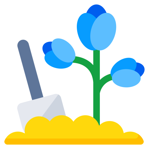 Flower Bud Generic color fill icon