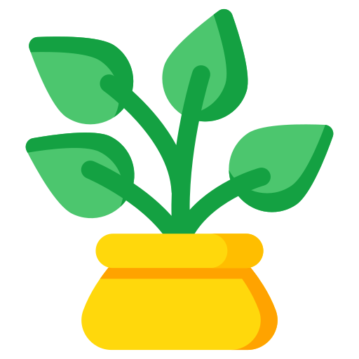 Indoor plants Generic color fill icon