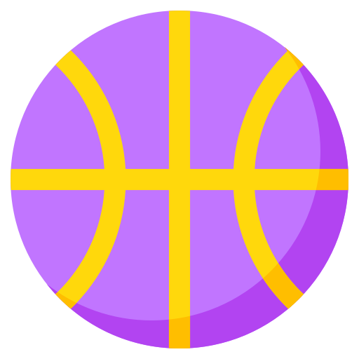 basketbal Generic color fill icoon