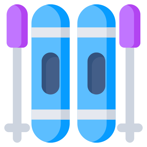 skischoenen Generic color fill icoon