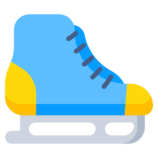 schaatsen Generic color fill icoon