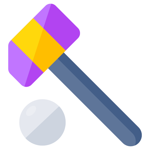 juego de croquet Generic color fill icono