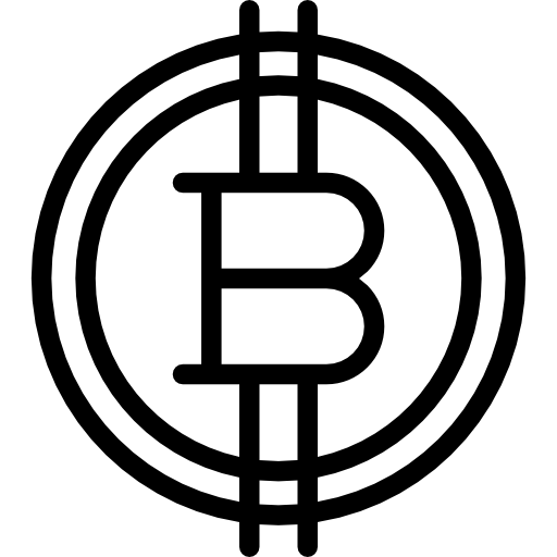kryptowährung Maxim Flat Lineal icon