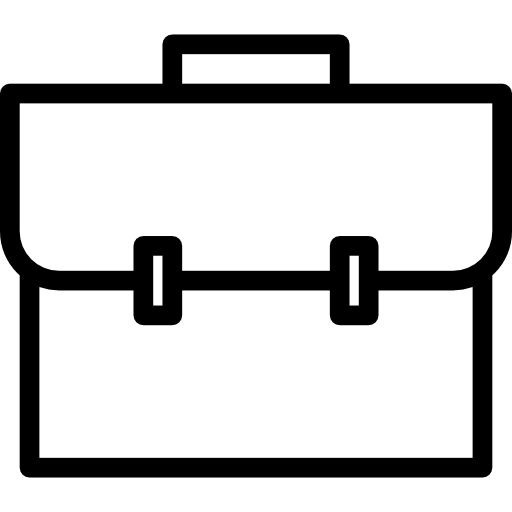 portafolio Maxim Flat Lineal icono