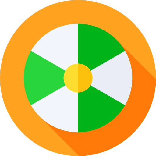 ビーチボール Flat Circular Flat icon