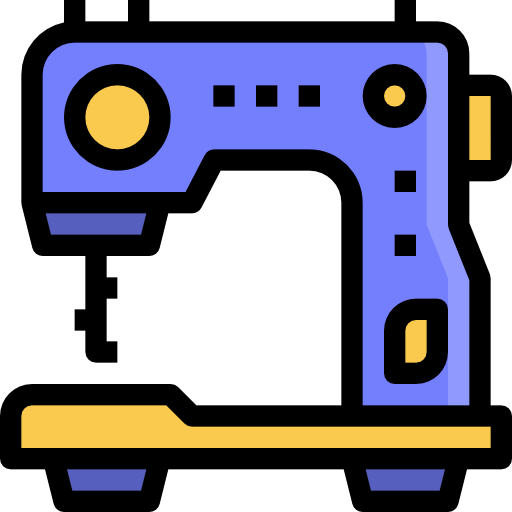 Sewing machine Linector Lineal Color icon