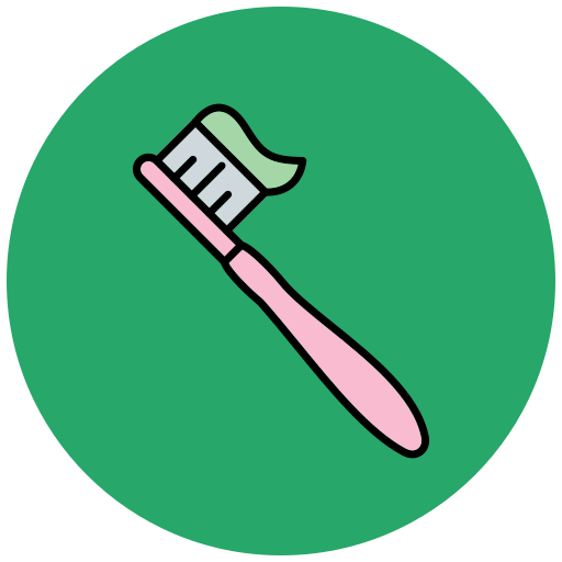Зубная щетка Generic color lineal-color иконка