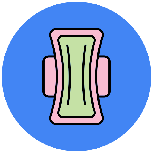 Гигиеническая прокладка Generic color lineal-color иконка