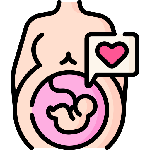 el embarazo Special Lineal color icono