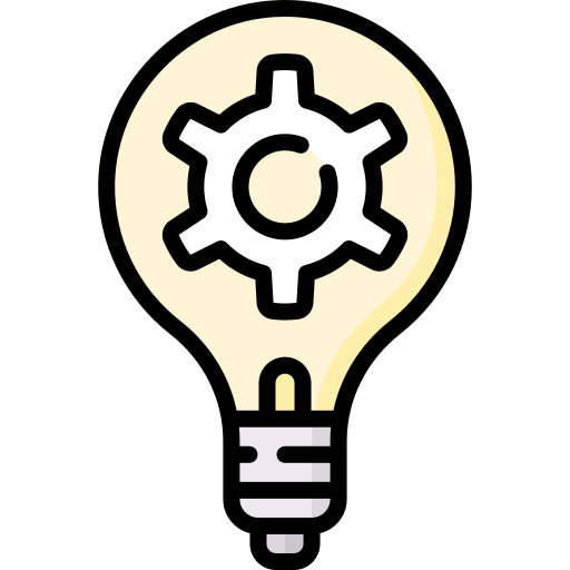 Lightbulb Special Lineal color icon