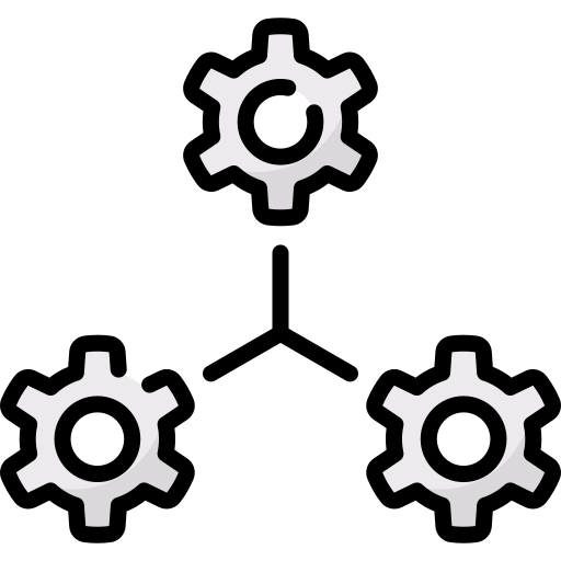 gears Special Lineal color icon