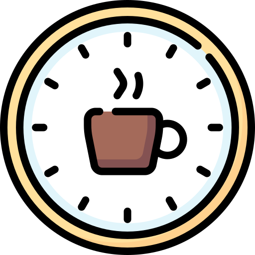 커피 타임 Special Lineal color icon