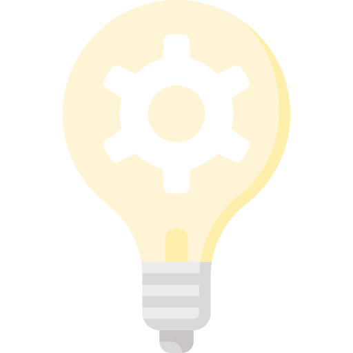 Lightbulb Special Flat icon