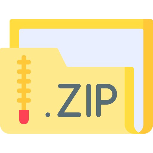 zip 폴더 Special Flat icon