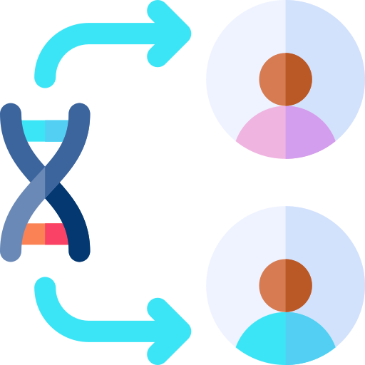 遺伝 Basic Rounded Flat icon