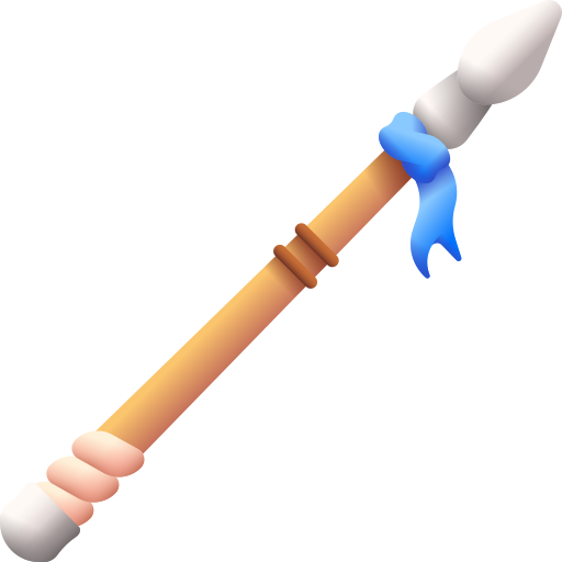 Spear 3D Color icon