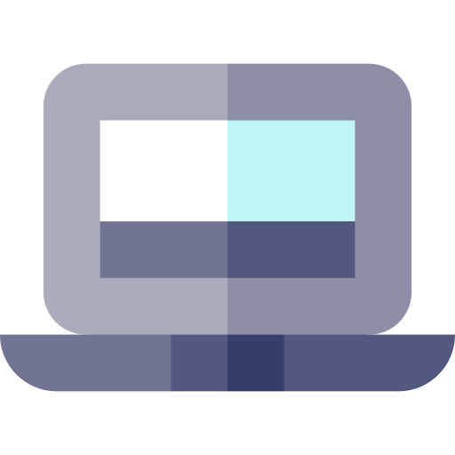 informatyka Basic Straight Flat ikona