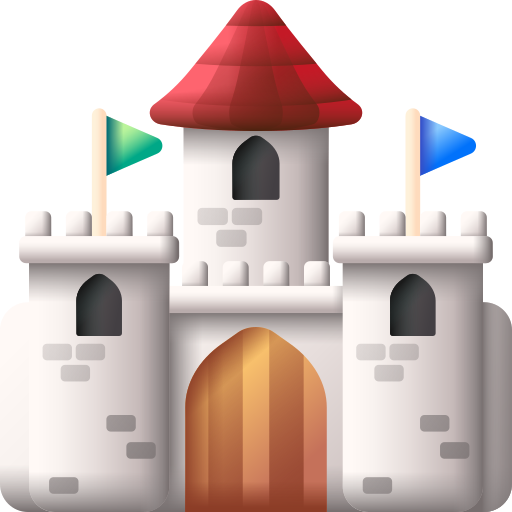 château 3D Color Icône