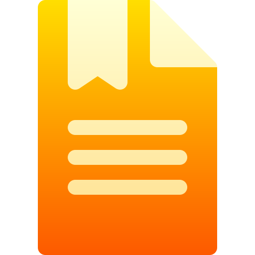 ブックマーク Basic Gradient Gradient icon