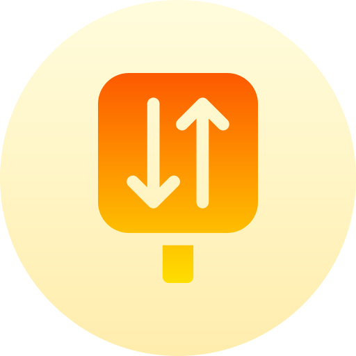 znak drogowy Basic Gradient Circular ikona
