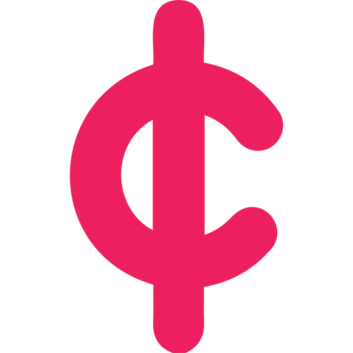 centavo Generic color fill icono