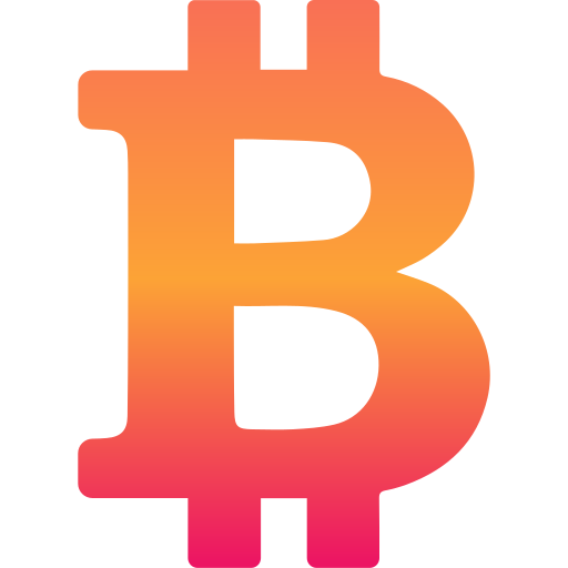 bitcoin Generic gradient fill icoon