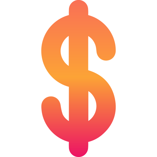 dollar Generic gradient fill icoon