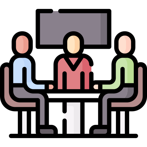 Business meeting Special Lineal color icon